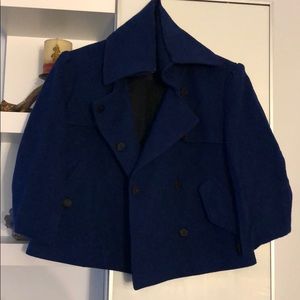 Little blue ridding coat